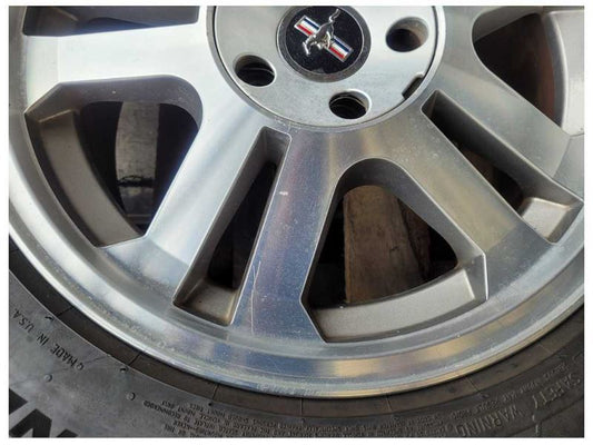 2005-2009 Ford Mustang GT Coupe Wheel 17x8 Machined Split Spoke Tire 2585