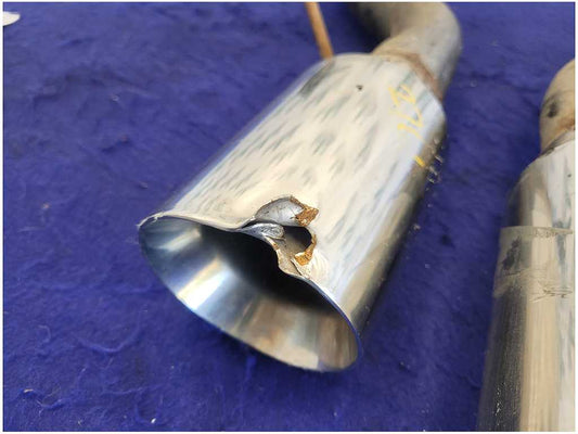 2011-2014 Ford Mustang GT S197 5.0L Rear Straight Tail Pipes 2761