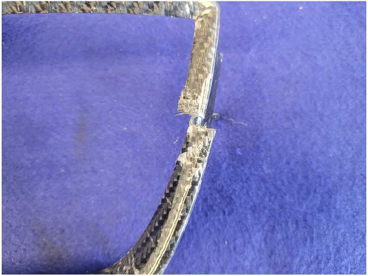 2010-2013 Chevrolet Camaro SS Coupe Rear Taillight Trim Fake Carbon *Read* 2731