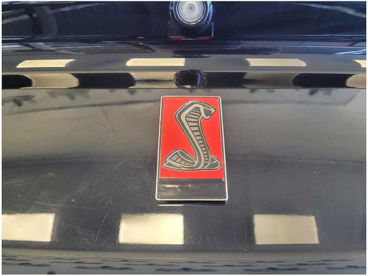 2015-2020 Ford Mustang Shelby GT350 Coupe Rear Finish Panel Decklid Emblem 2863