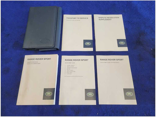 2014 Land Range Rover Owner's Manual Pamphlet Booklet Cover Trim 2916