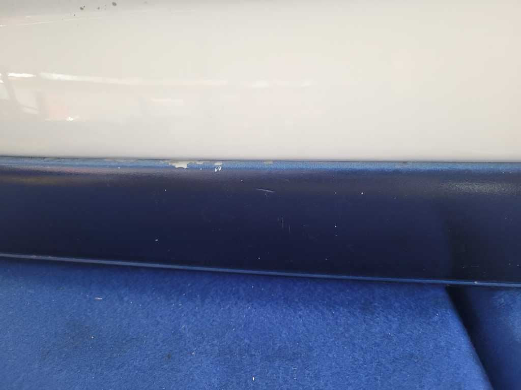 1990 Ford Mustang Mclaren Convertible Rear Bumper Cover Paint White 2603 - The Parts Farm