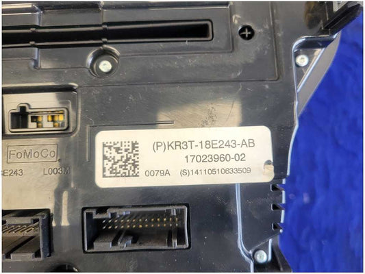 2018-2023 Ford Mustang GT S550 Faceplate 4in Info Screen Base Radio