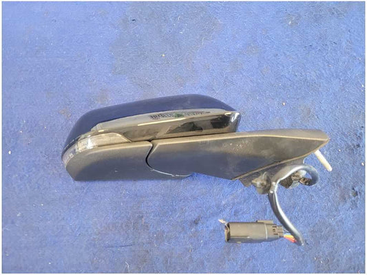 2015-2020 Ford Mustang GT Passenger Rear View Mirror Spot Glass Paint Black 2863