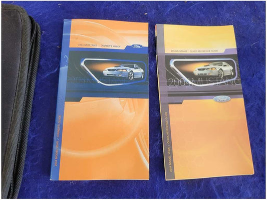 2004 Ford Mustang GT 4.6L Convertible Owner's Manual Booklet Pamphlet Cover 2690