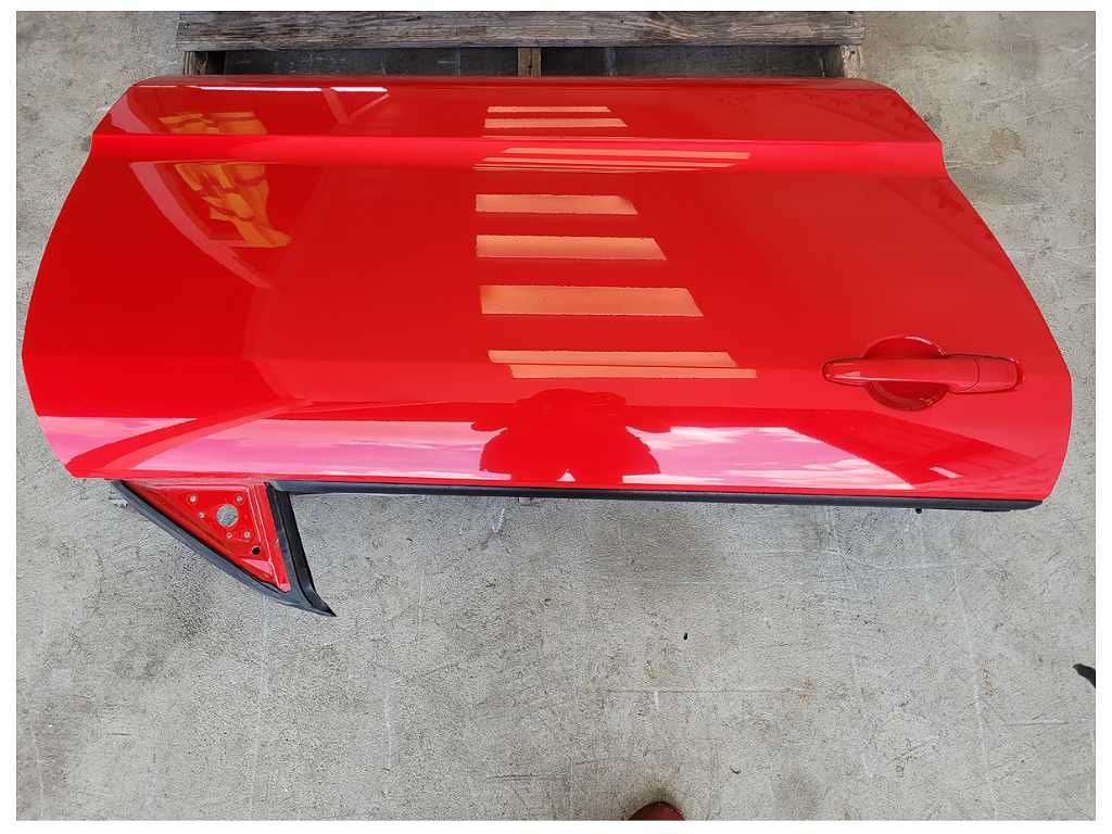 2005-2009 Ford Mustang GT Passenger Front Convertible Door Shell Paint D3 2422 - The Parts Farm