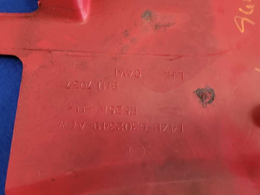 1994-1998 Ford Mustang GT Cobra Driver Left LH Lower Kick Panel Trim Red 2631