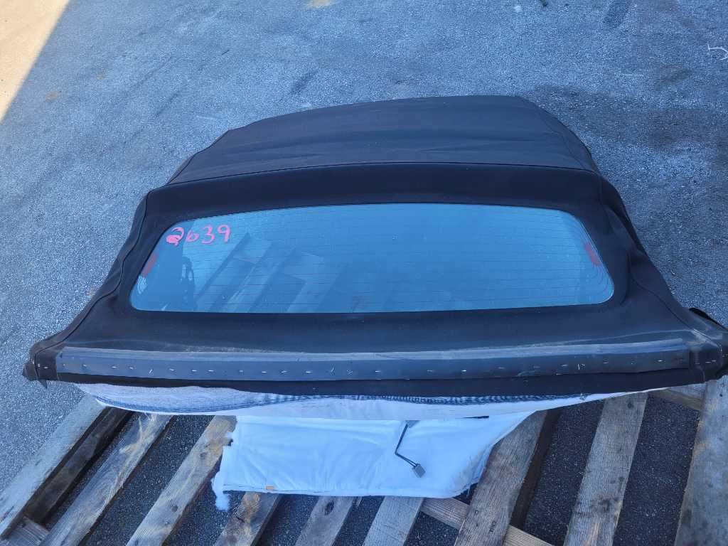 2008-2014 Ford Mustang GT Convertible Top Vinyl Frame Shell Cloth Black 2639 - The Parts Farm