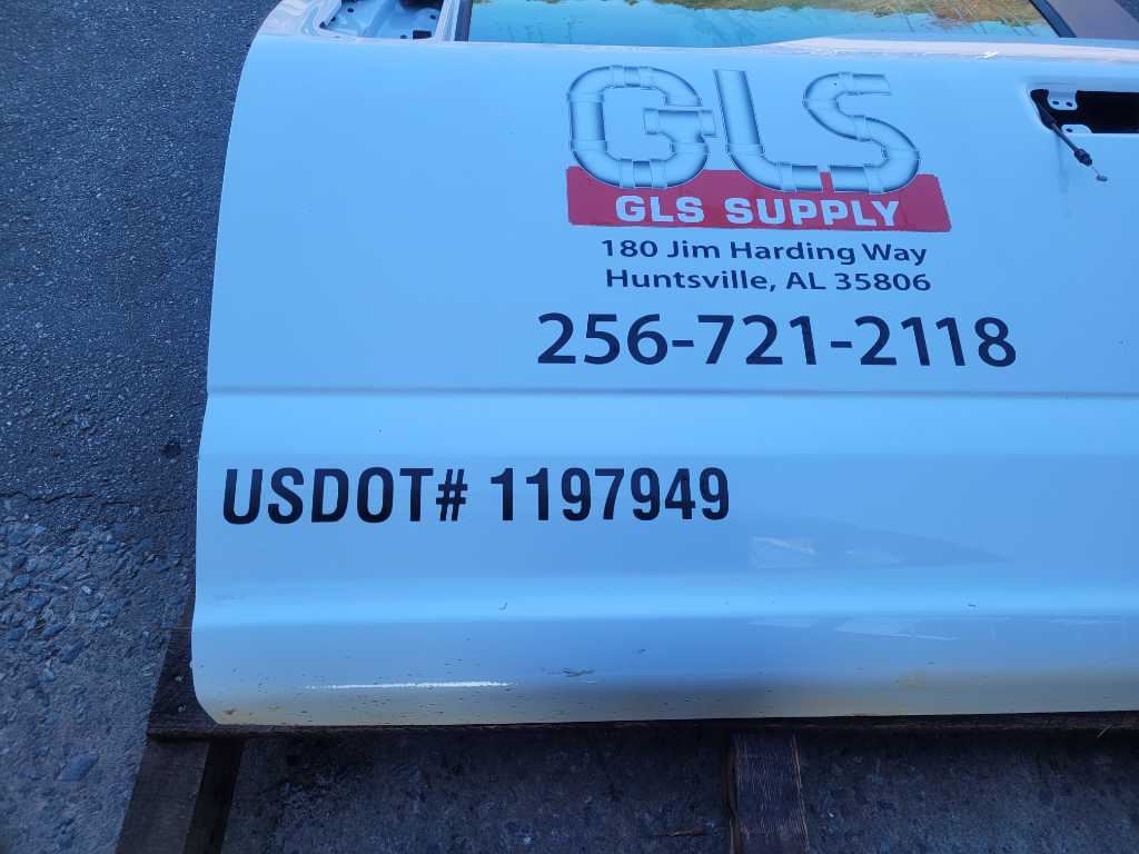 2022 Ford F250SD Pickup Truck Driver LH Front Door Shell Paint Z1 2581 - The Parts Farm