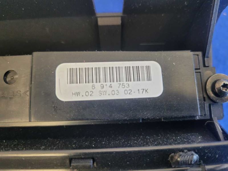 2001-2006 BMW M3 Convertible Heated Seat CD Switch Center Console 2448 - The Parts Farm