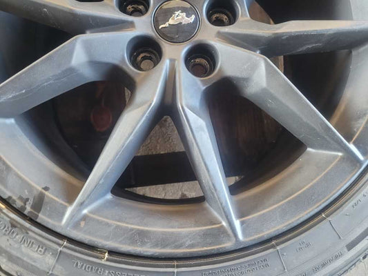 2024 Ford Mustang GT S650 Rear Wheel 19" Black Spoke Painted Scuffs 2658