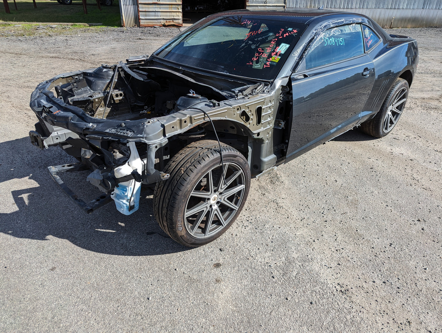 Stock 2472. 2012 Chevrolet Camaro SS Coupe Salvage Title Roller - The Parts Farm