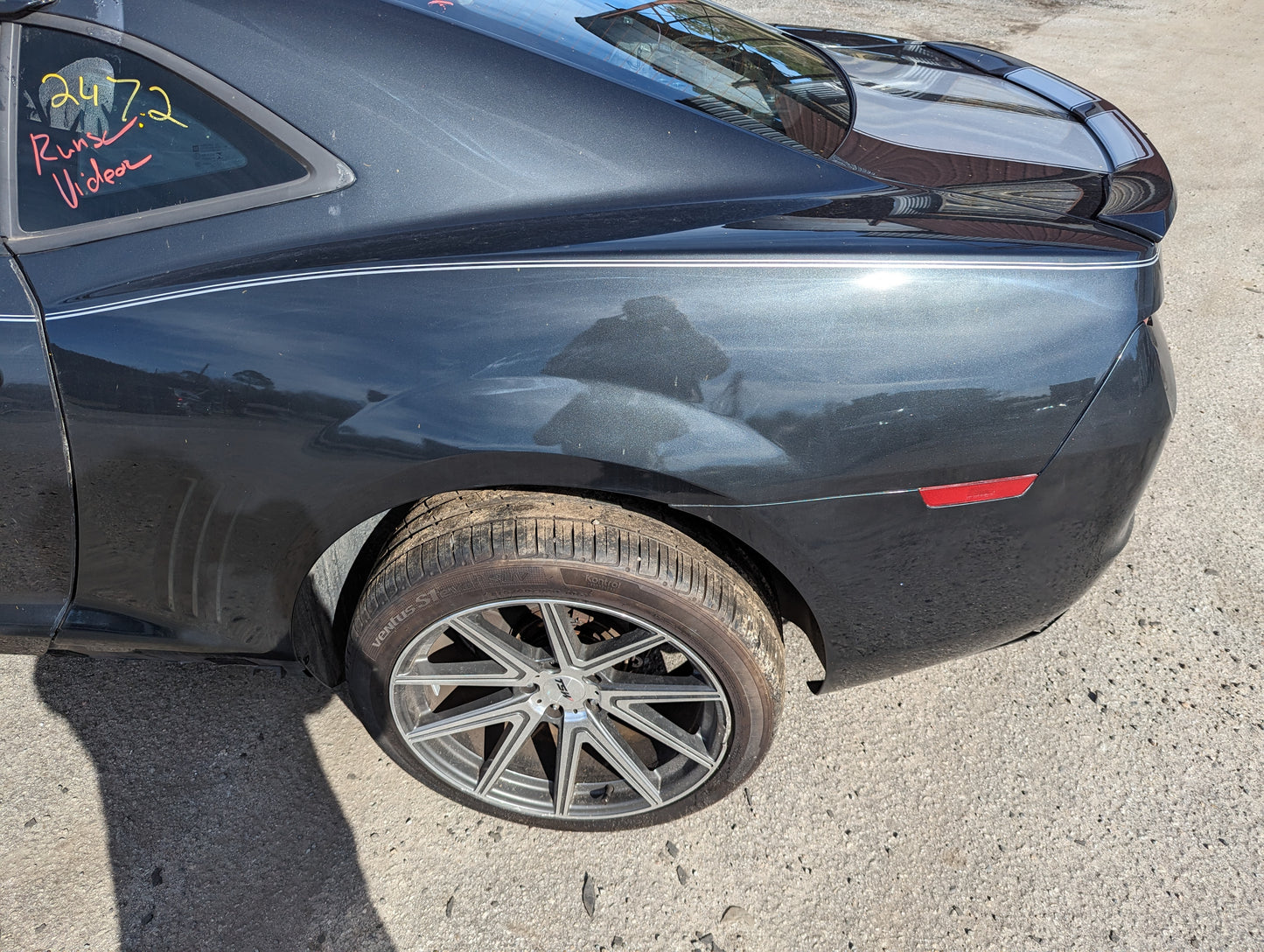 Stock 2472. 2012 Chevrolet Camaro SS Coupe Salvage Title Roller - The Parts Farm