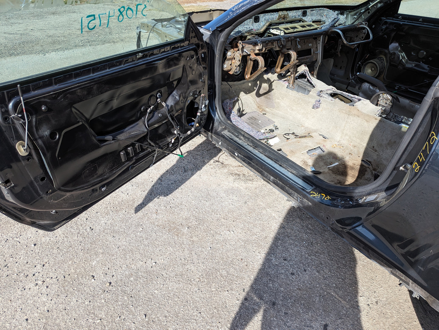 Stock 2472. 2012 Chevrolet Camaro SS Coupe Salvage Title Roller - The Parts Farm
