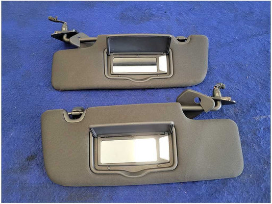 2012-2014 Ford Mustang Shelby GT500 Coupe Pair Front Sun Visors HomeLink 2872