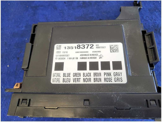 2018 Chevrolet Camaro SS 6.2L Coupe BCM Body Control Module 13518372 M/T 2819