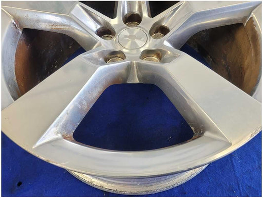 2010-2015 Chevrolet Camaro SS Rear Wheel 20x9 Spoke Polished Rim *Scuffs* 2799