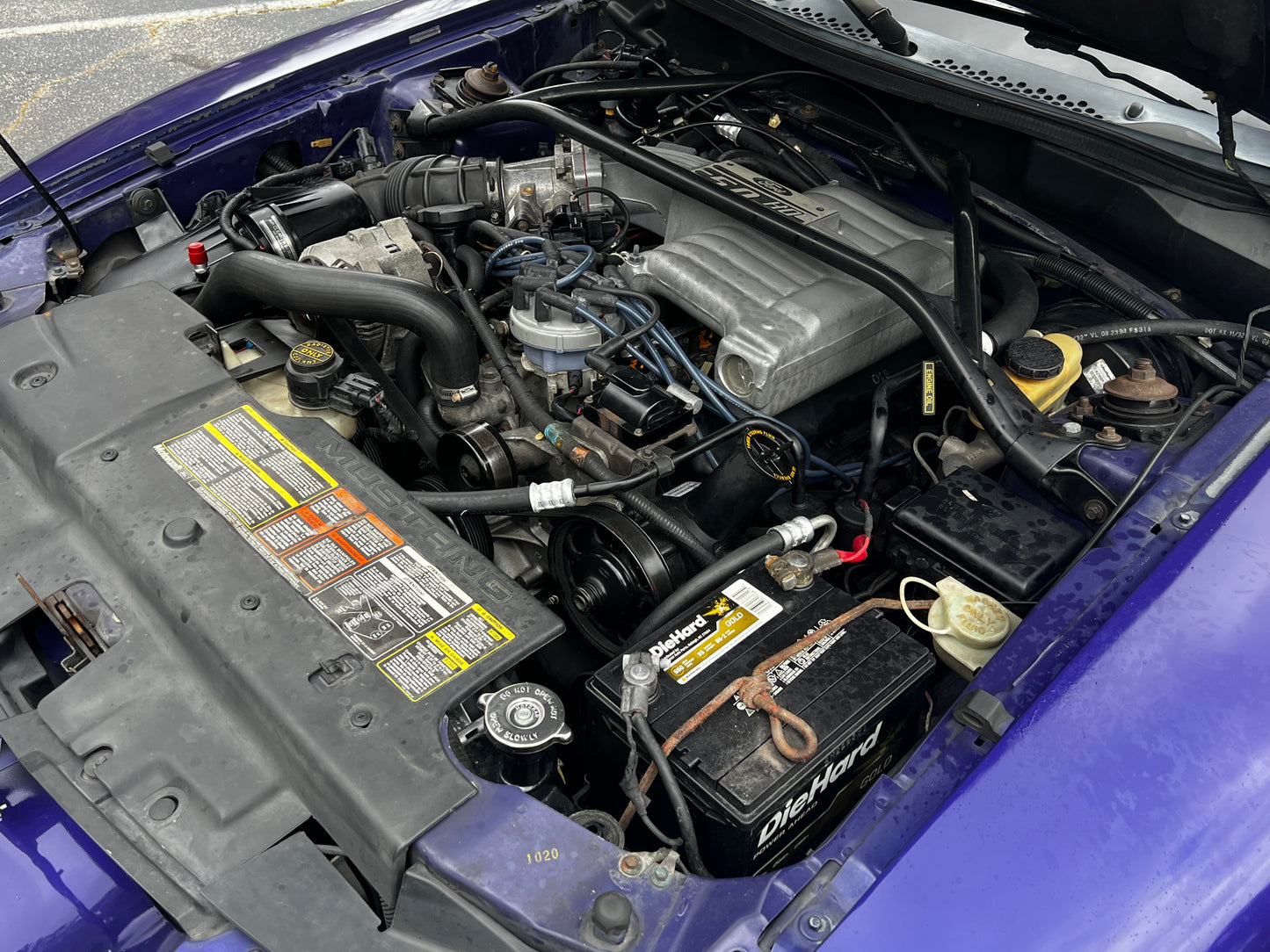 Stock 2703. 1995 Ford Mustang GT Coupe 5.0L V8 302 T5 Manny Tranny - The Parts Farm