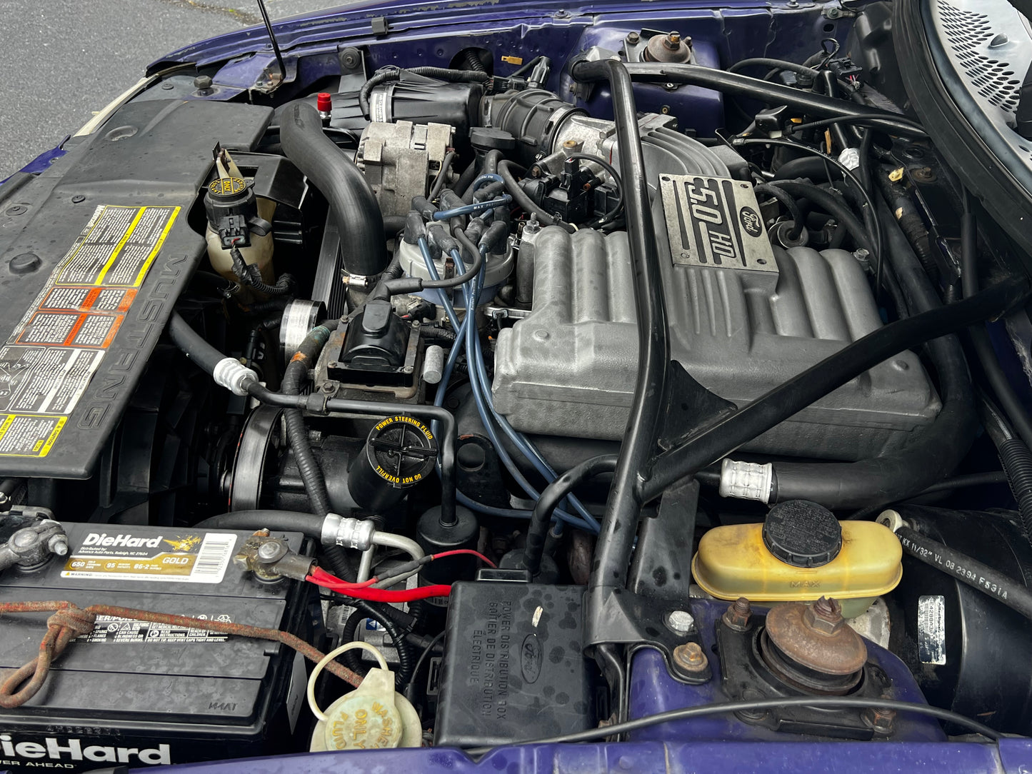 Stock 2703. 1995 Ford Mustang GT Coupe 5.0L V8 302 T5 Manny Tranny - The Parts Farm