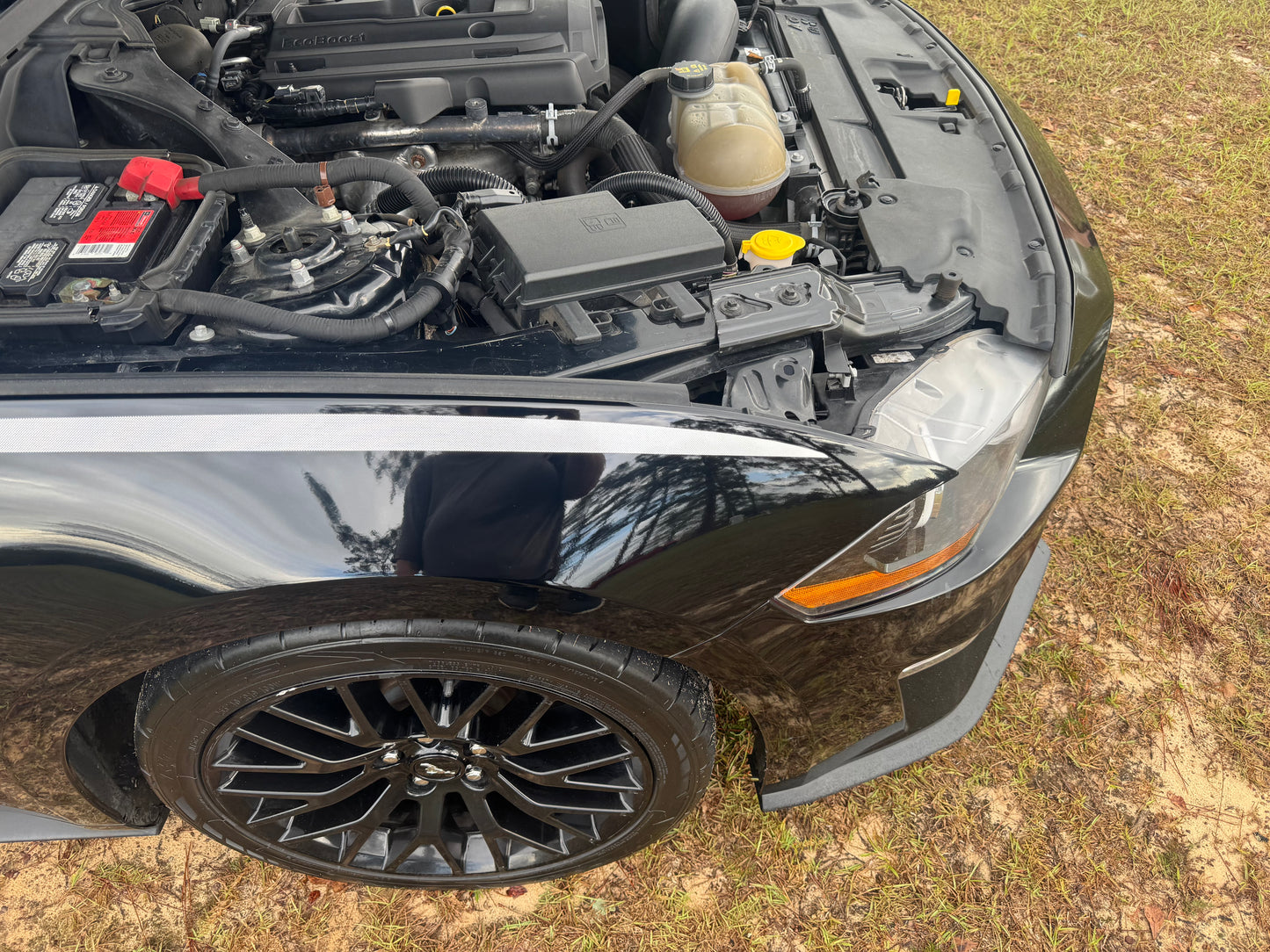 Stock 2655. 2018 Ford Mustang EcoBoost S550 Clear Title 2.3L Yurbo 10R80 Auto Trans 122k Miles - The Parts Farm