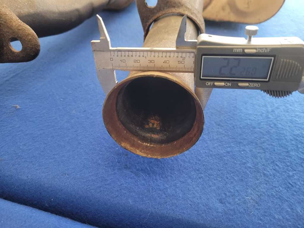 1994-1995 Ford Mustang GT Flowmaster Muffler Exhaust Pipe Bent Tip 2631 - The Parts Farm