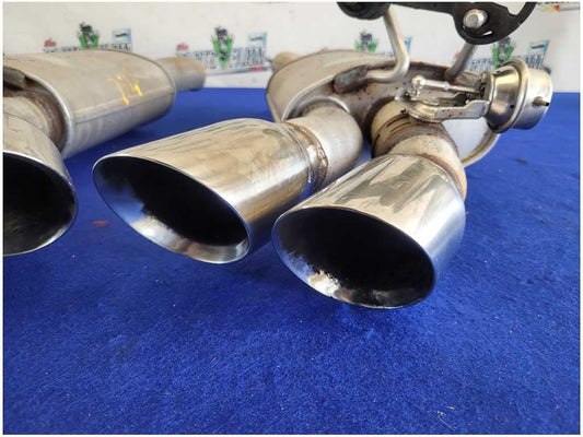 2010-2015 Chevrolet Camaro 1LE SS Pair Mufflers NPP Bi-Mode Exhaust Quad 2736