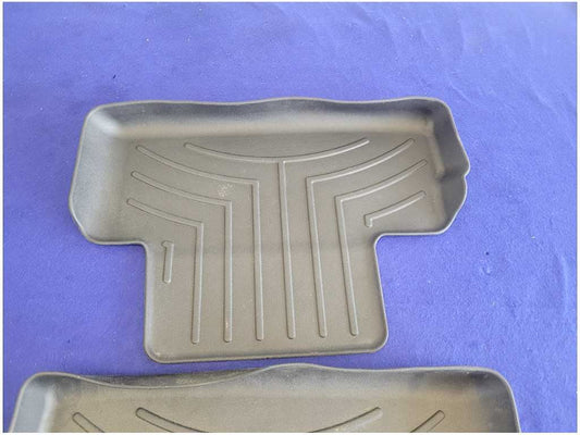 2011-2014 Ford Mustang GT S197 Pair Rear Rubber Floor Mats Liner