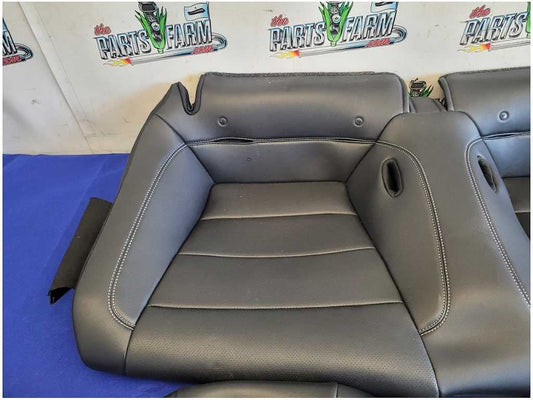 2015-2017 Ford Mustang GT S550 Coupe Rear Seats Leather Covers 2867