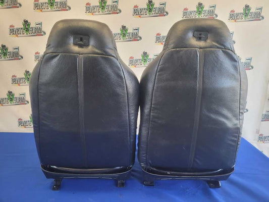 1996 Chevrolet Corvette Pair Front Seats Bucket Black Seat RH LH Leather 2550