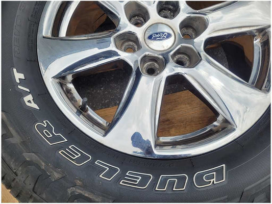 2015-2020 Ford F150 Truck Wheel 18x7.5 Chrome 6 Spoke Wheels Tires *Read 2869