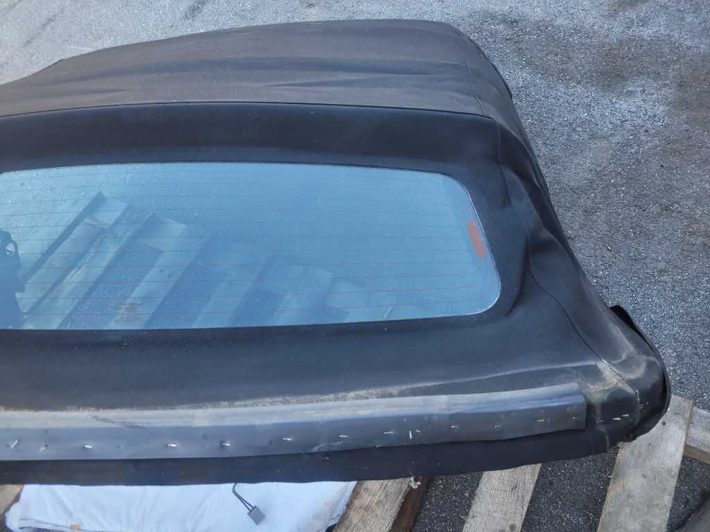 2008-2014 Ford Mustang GT Convertible Top Vinyl Frame Shell Cloth Black 2639 - The Parts Farm