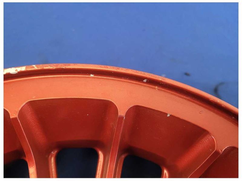 1987-1993 Ford Mustang GT 5.0L Turbine Wheel 15x7 Spoke Paint Red 2299 - The Parts Farm