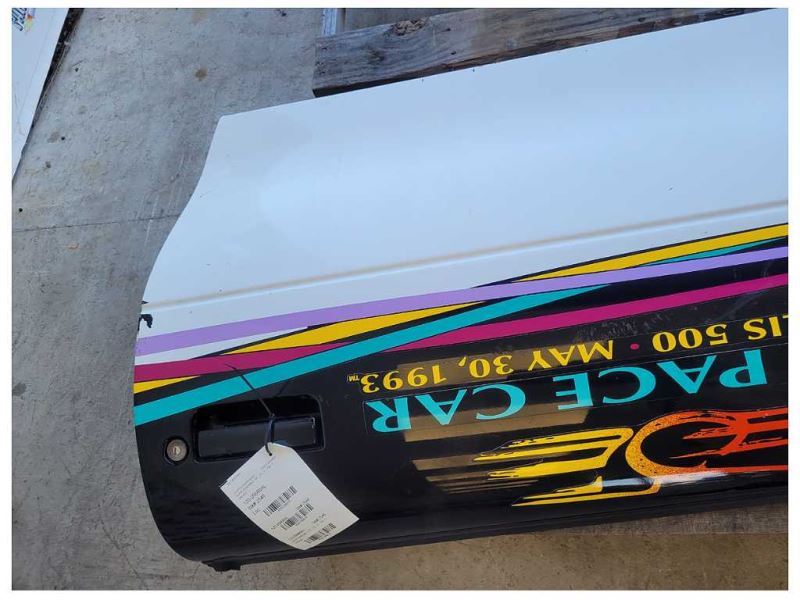 1993 Chevrolet Camaro Z28 Coupe Driver Front Door Shell Paint Scuffed 2546 - The Parts Farm