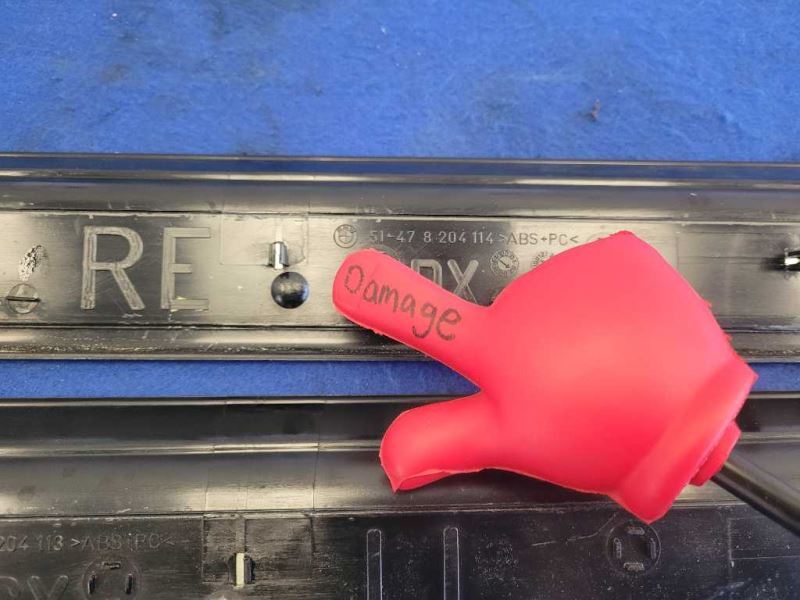 2001-2006 BMW M3 Convertible Pair Door Sill Scuff Plates *Scuffs* 2448 - The Parts Farm