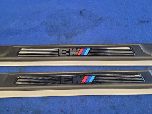 2001-2006 BMW M3 Convertible Pair Door Sill Scuff Plates *Scuffs* 2448