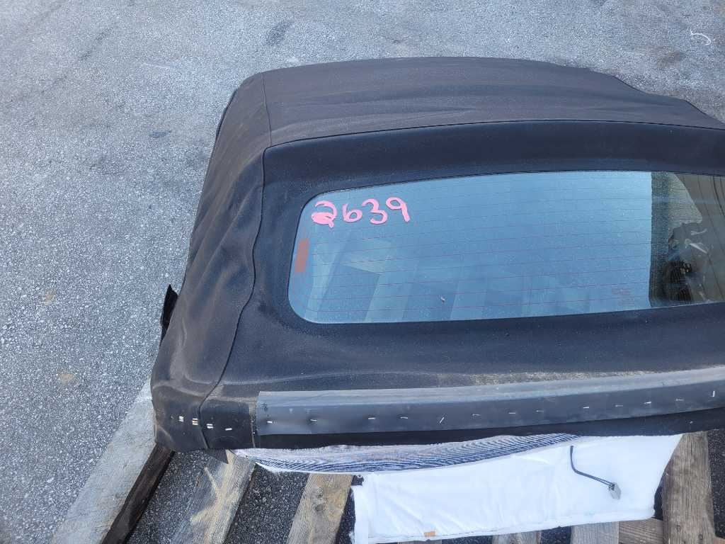 2008-2014 Ford Mustang GT Convertible Top Vinyl Frame Shell Cloth Black 2639 - The Parts Farm