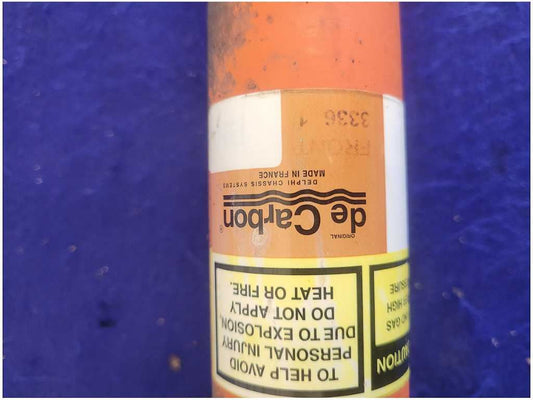 1993-2002 Pontiac Firebird Firehawk Passenger Decarbon Front Strut Spring 2676