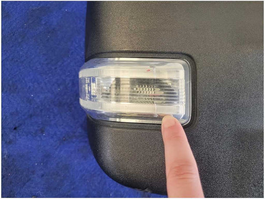 2015-2017 Ford F150 F-150 Truck Passenger Rear View Mirror Power Black 2839