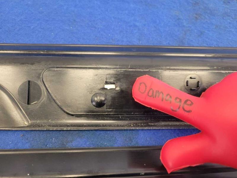 2001-2006 BMW M3 Convertible Pair Door Sill Scuff Plates *Scuffs* 2448 - The Parts Farm