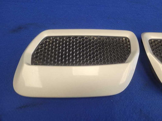 2018-2023 Ford Mustang GT S550 Pair Front Hood Scoops Vents Trim Paint UX 2665