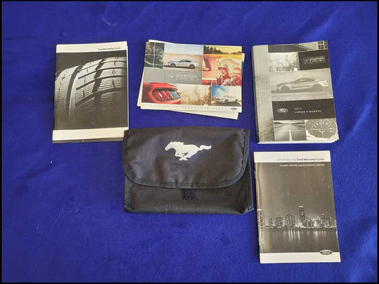 2015 Ford Mustang GT S550 Owner's Manual Cover Booklet Pamphlet 2694