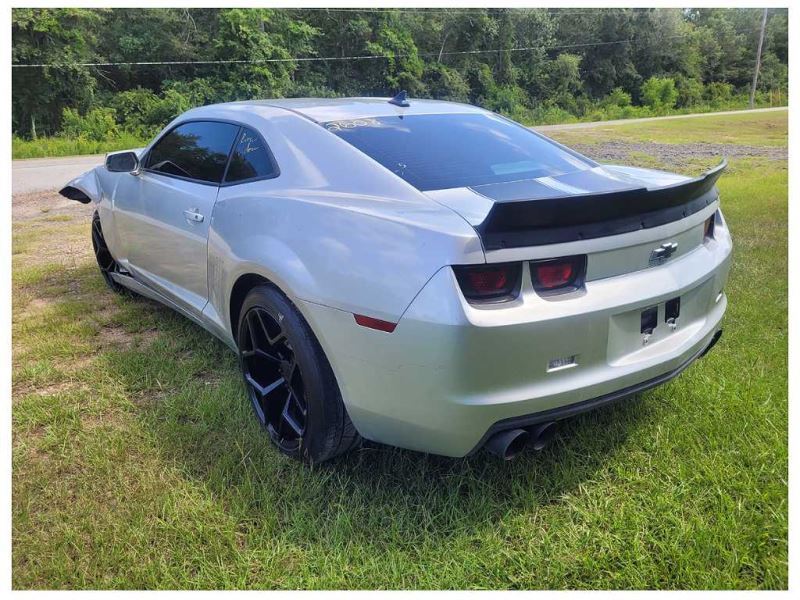 2010-2015 Chevy Camaro SS Driver Rear View Mirror Heat DD1 Paint Silver 2608 - The Parts Farm