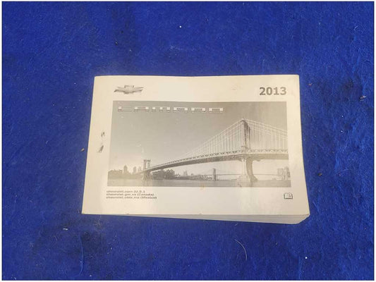 2013 Chevrolet Camaro SS Convertible Owner's Manual Booklet Pamphlet Cover 2784