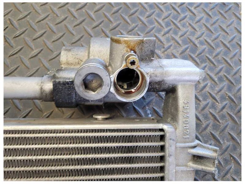 2014 Audi R8 V10 Coupe Driver Left LH Engine Oil Cooler 2136 - The Parts Farm