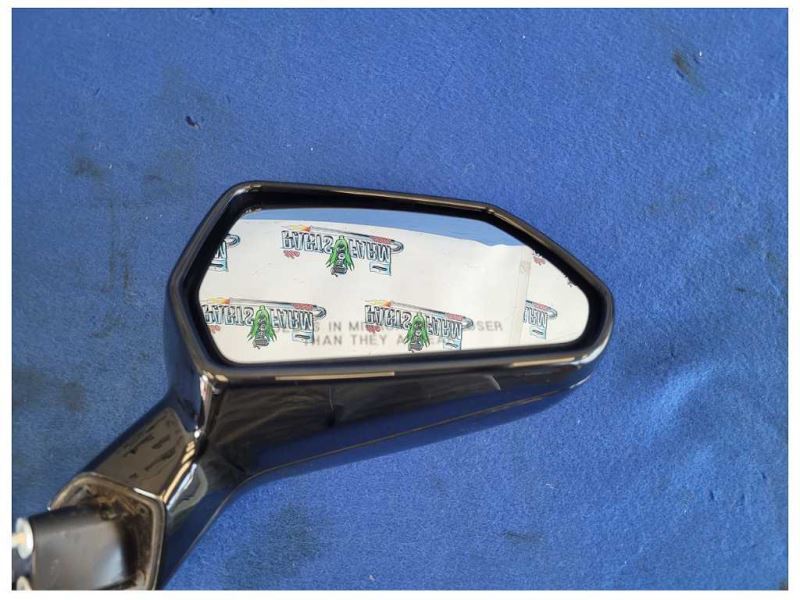 2020-2023 Chevrolet Camaro Coupe Passenger Rear View Mirror No Heat Black 2628 - The Parts Farm