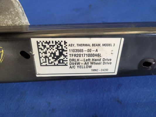 2017-2021 Tesla Model 3 Long Range Dual Motor Front Upper Radiator Brace 2139