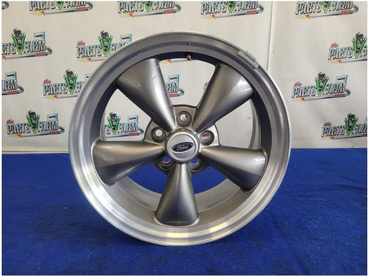 1994-2004 Ford Mustang GT Set Wheels 17x8 5 Spoke Bullitt Silver *Read* 2918