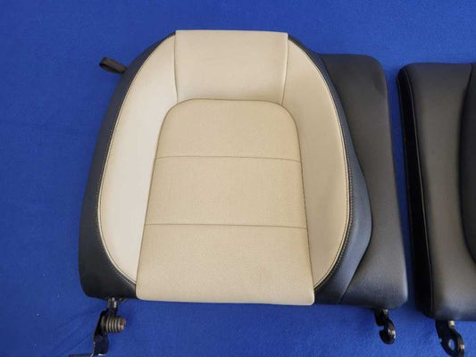 2015-2017 Ford Mustang GT S550 Coupe Upper Seat Beige Cushion Rear Back 2616