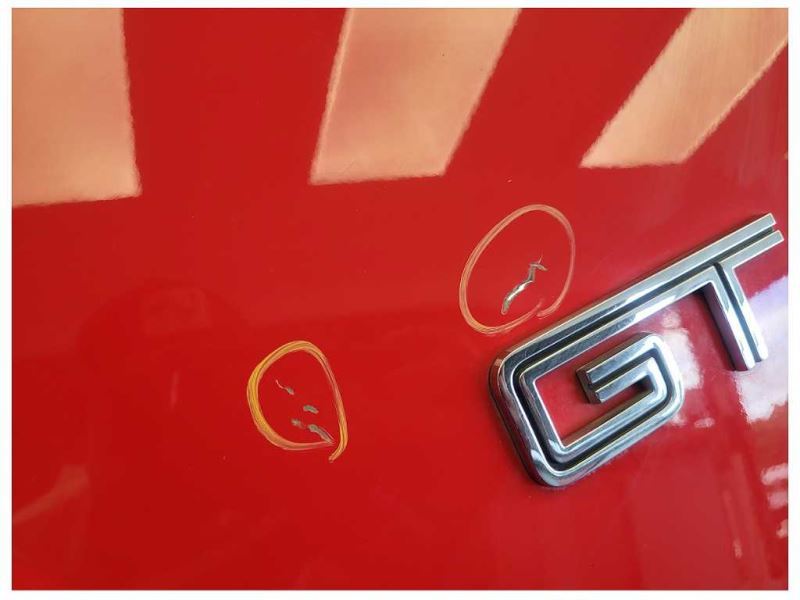 2005-2009 Ford Mustang GT Driver LH Front Fender Body Part Paint D3 2600 - The Parts Farm