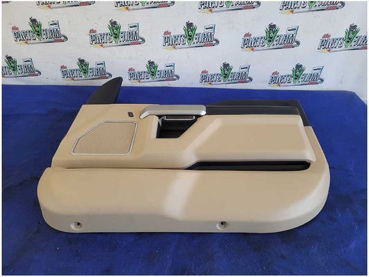 2015-2017 Ford F150 F-150 Truck Passenger Front Door Panel Card Tan 2839
